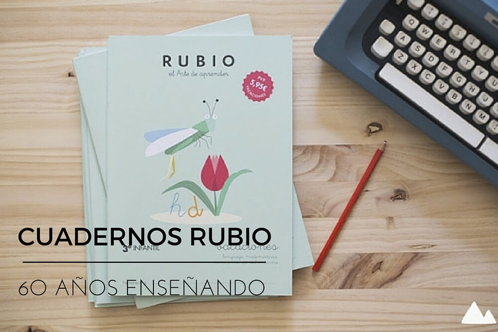 El libro de Cuadernos Rubio: 60 años enseñándonos a escribir bien y a resolver problemas matemáticos