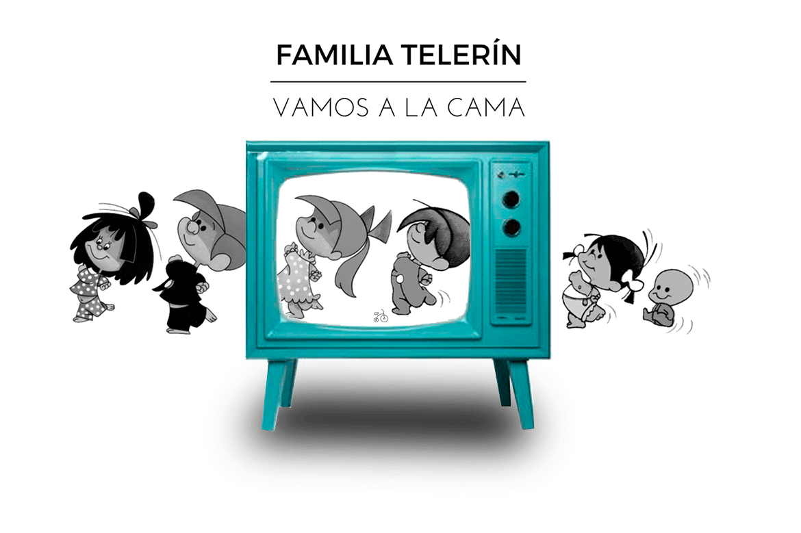 A la cama, con la Familia Telerín